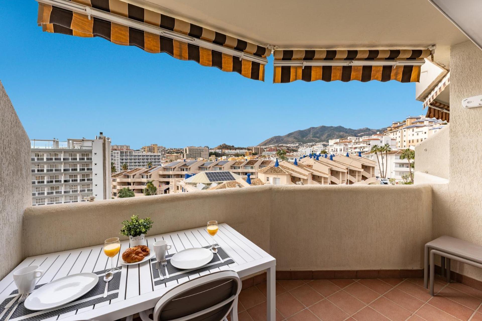 Apartment Benalbeach Bliss Seafront Retreat With Balcony