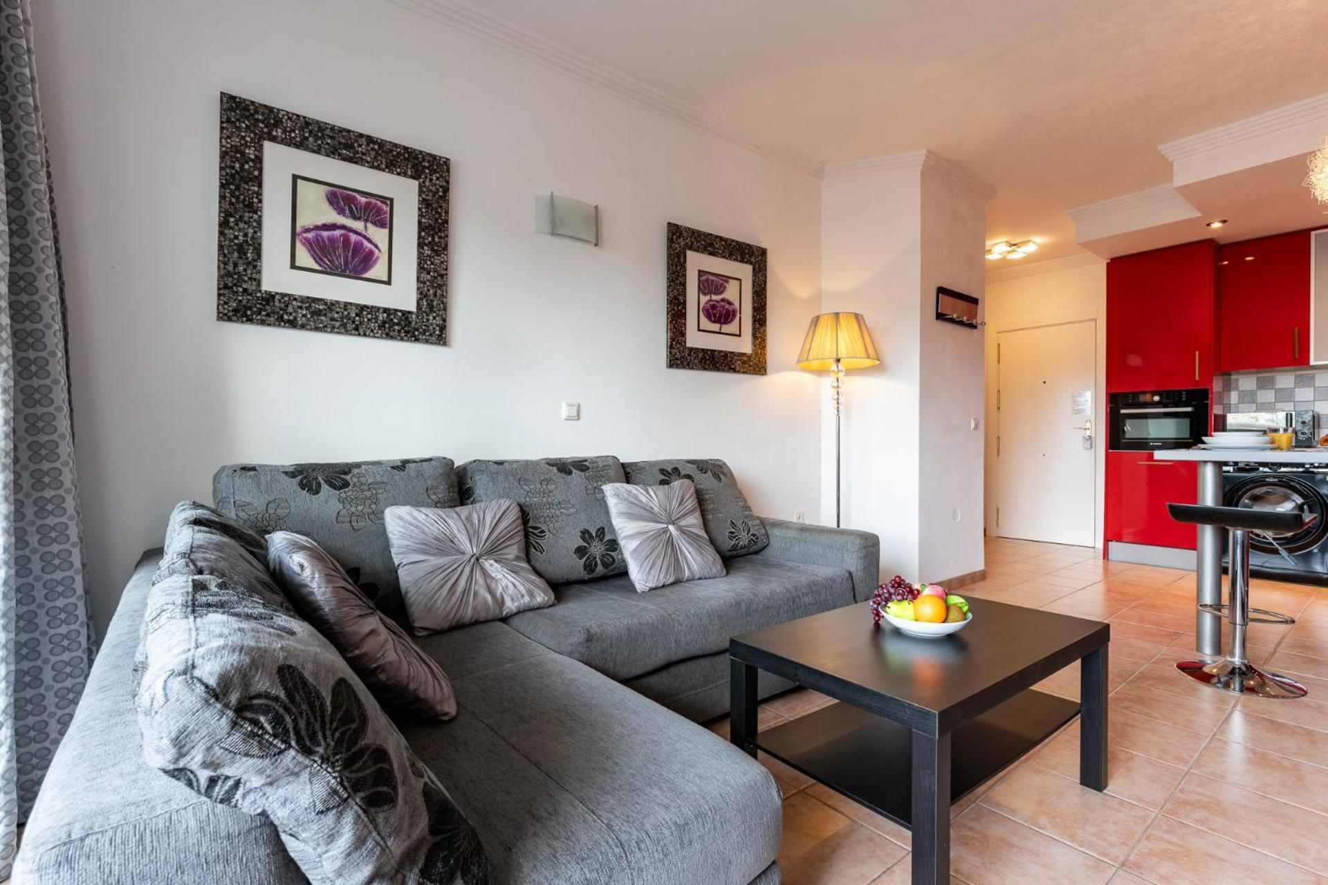 Apartment Benalbeach Bliss Seafront Retreat With Balcony